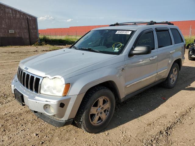 1J4HR58236C183018 - 2006 JEEP GRAND CHER SILVER photo 2