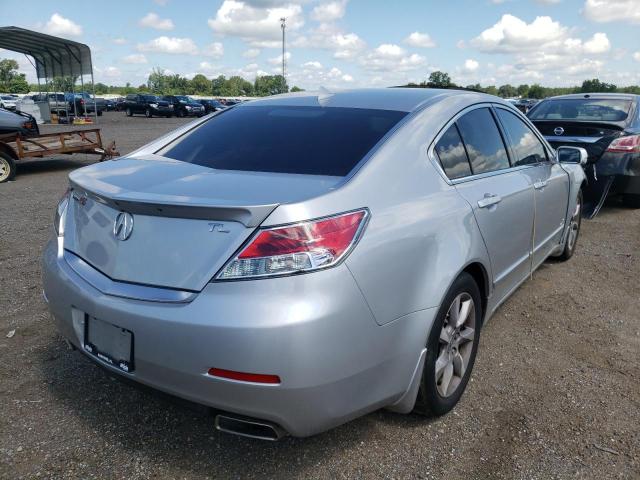19UUA8F54DA003131 - 2013 ACURA TL TECH SILVER photo 4