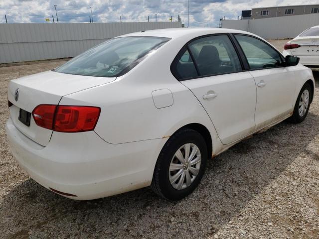 3VW1K7AJXBM067183 - 2011 VOLKSWAGEN JETTA BASE WHITE photo 4