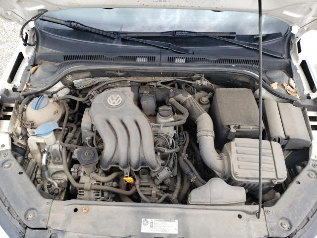 3VW1K7AJXBM067183 - 2011 VOLKSWAGEN JETTA BASE WHITE photo 7