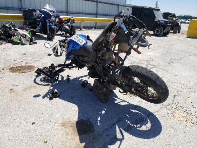 SMTE07BF6FT687381 - 2015 TRIUMPH MOTORCYCLE TIGER 800X BLUE photo 3