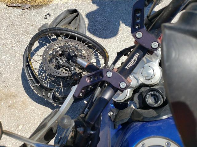 SMTE07BF6FT687381 - 2015 TRIUMPH MOTORCYCLE TIGER 800X BLUE photo 8
