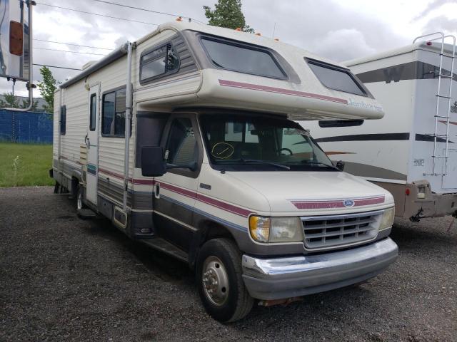 1FDKE30G5PHA34211 - 1993 FORD ECON E350 BEIGE photo 1