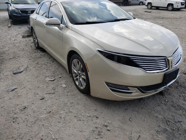 3LN6L2LU8FR610079 - 2015 LINCOLN MKZ HYBRID BEIGE photo 1