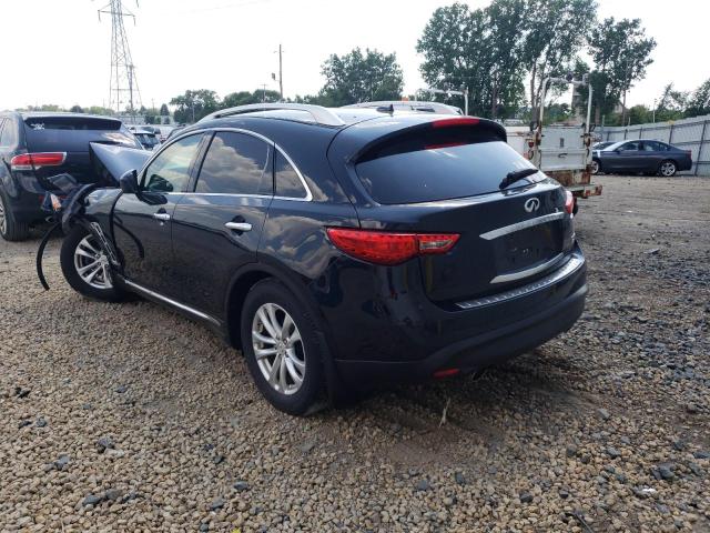 JN8CS1MWXDM171062 - 2013 INFINITI FX37 BLACK photo 3