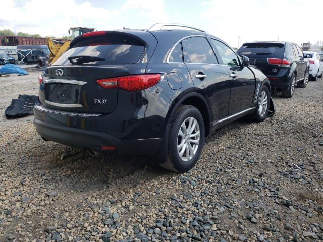 JN8CS1MWXDM171062 - 2013 INFINITI FX37 BLACK photo 4