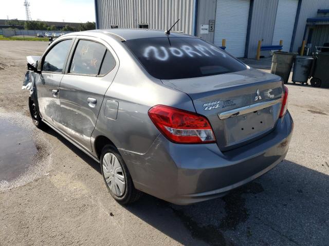 ML32F3FJ5LHF07898 - 2020 MITSUBISHI MIRAGE G4 GRAY photo 3