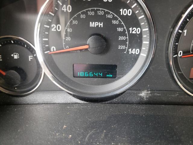 1J8HG58226C219737 - 2006 JEEP COMMANDER შავი ფოტო 8