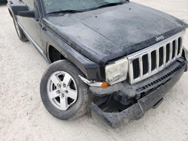 1J8HG58226C219737 - 2006 JEEP COMMANDER შავი ფოტო 9