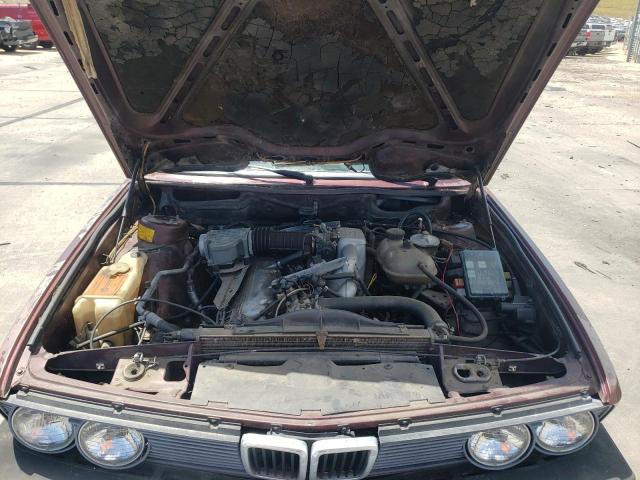 WBADB7408E1191650 - 1984 BMW 5 SERIES 勃艮第红 照片 9
