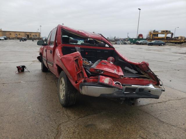 2GCEC13T161221449 - 2006 CHEVROLET SILVERADO RED photo 3