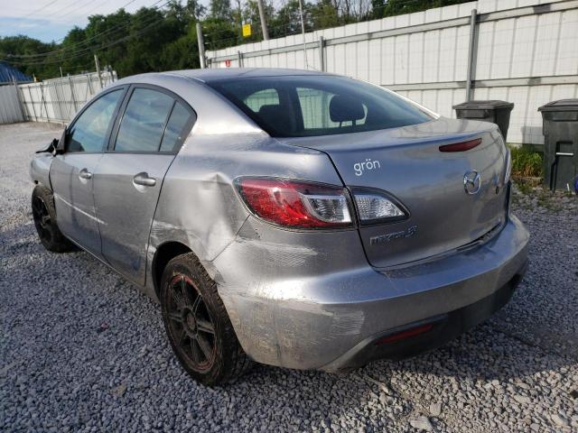 JM1BL1UF1B1470622 - 2011 MAZDA 3 I SILVER photo 3