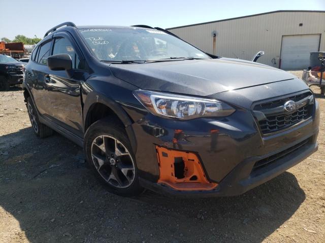 JF2GTAAC0JH270838 - 2018 SUBARU CROSSTREK CHARCOAL photo 1