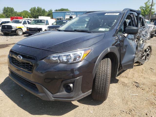 JF2GTAAC0JH270838 - 2018 SUBARU CROSSTREK CHARCOAL photo 2