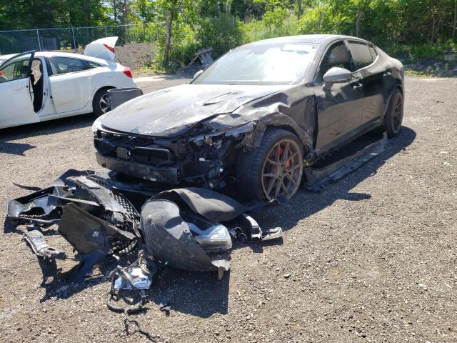 KNAE55LC7J6026889 - 2018 KIA STINGER GT BLACK photo 2