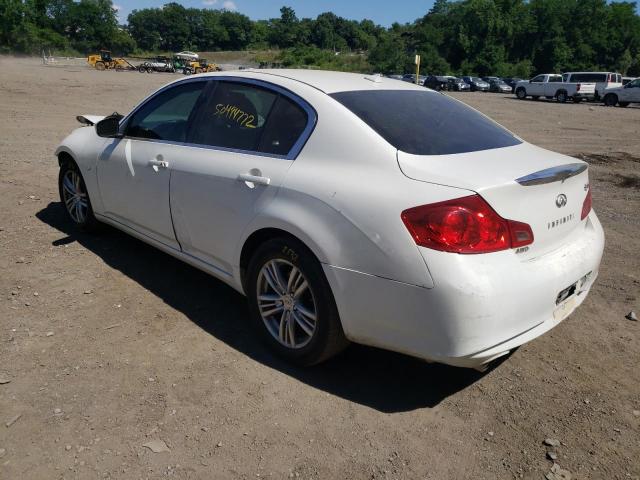 JN1CV6AR9FM520250 - 2015 INFINITI Q40 WHITE photo 3