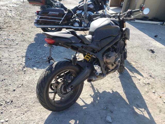 MLHRH025XL5100524 - 2020 HONDA CB650 RA BLACK photo 4