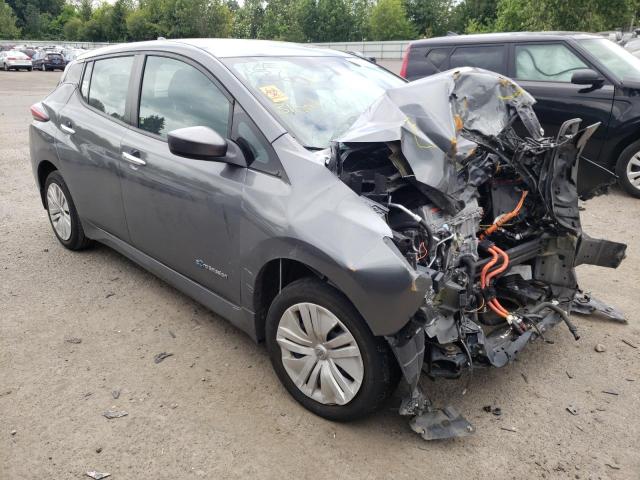 1N4AZ1CP8JC315305 - 2018 NISSAN LEAF S GRAY photo 1