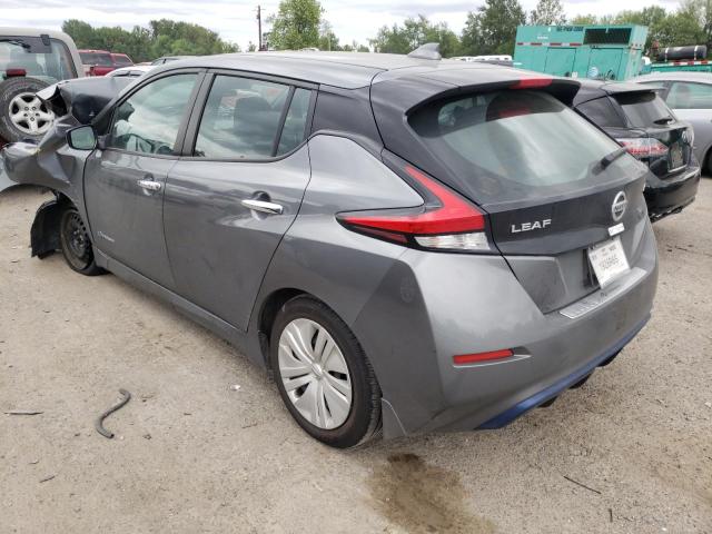 1N4AZ1CP8JC315305 - 2018 NISSAN LEAF S GRAY photo 3