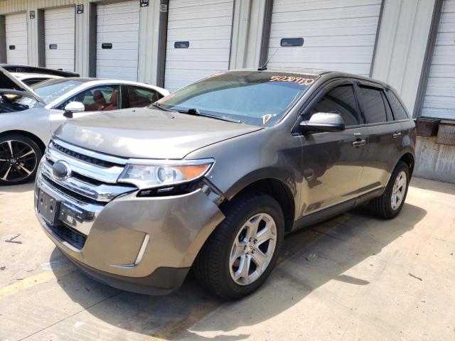 2FMDK3JC6DBC36657 - 2013 FORD EDGE SEL TAN photo 2