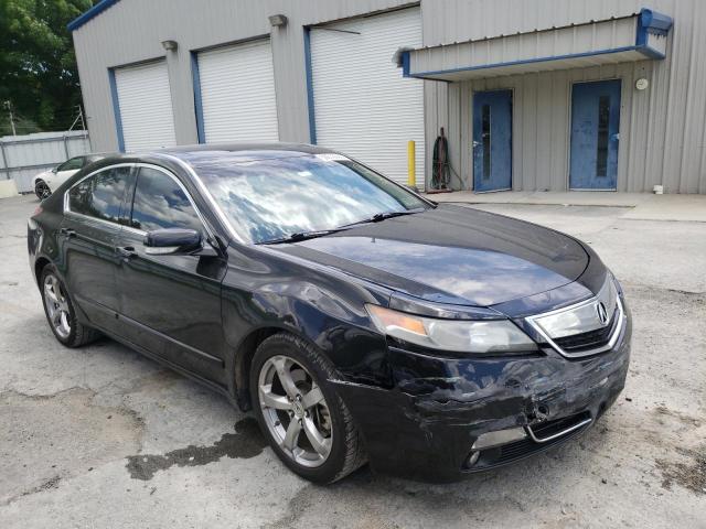 19UUA9F76EA002068 - 2014 ACURA TL ADVANCE BLACK photo 1