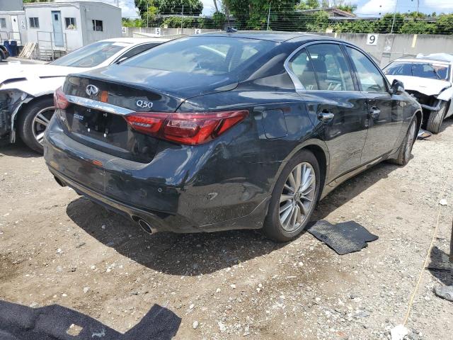 JN1EV7BR5NM341778 - 2022 INFINITI Q50 LUXE BLACK photo 4