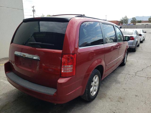 2A8HR54P18R611274 - 2008 CHRYSLER TOWN & COU RED photo 4