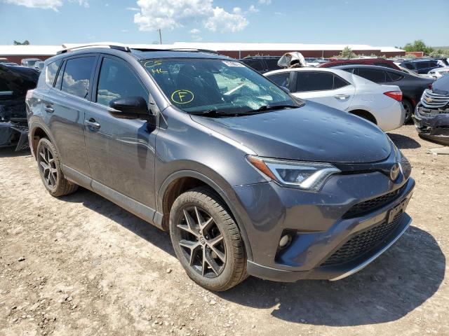 JTMJFREV9GJ062335 - 2016 TOYOTA RAV4 SE GRAY photo 1