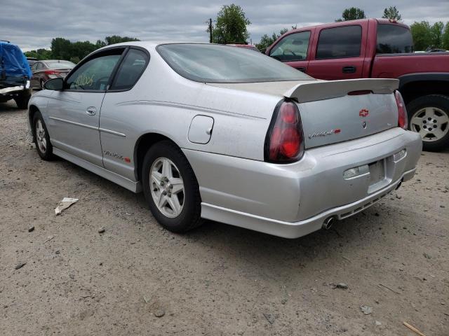 2G1WX12K039115260 - 2003 CHEVROLET MONTE CARL ვერცხლისფერი ფოტო 3