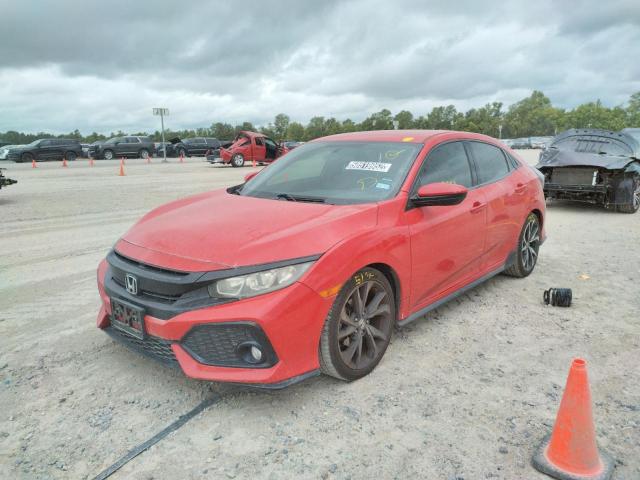 SHHFK7H47HU221062 - 2017 HONDA CIVIC SPOR RED photo 2