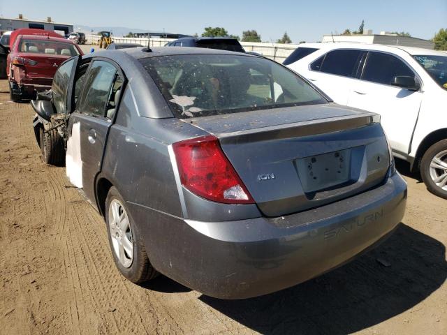 1G8AJ55F97Z180560 - 2007 SATURN ION GRAY photo 3