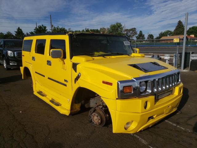 5GRGN23UX3H102906 - 2003 HUMMER H2 YELLOW photo 1