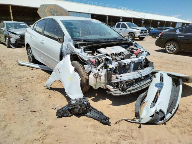 JTDL9MFU5M3030104 - 2021 TOYOTA PRIUS LE WHITE photo 9