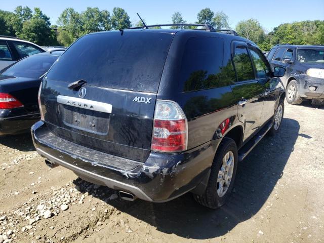 2HNYD18824H527749 - 2004 ACURA MDX TOURIN BLACK photo 4