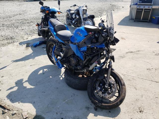 JKAEXEK15JDA26637 - 2018 KAWASAKI EX650 F BLUE photo 10