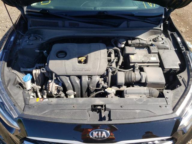 3KPF24AD9KE013806 - 2019 KIA FORTE FE BLACK photo 7