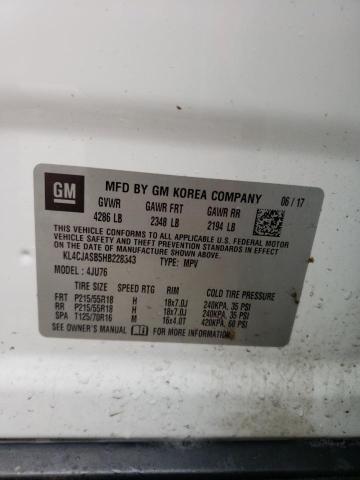 KL4CJASB5HB228343 - 2017 BUICK ENCORE PREFERRED  Foto 10