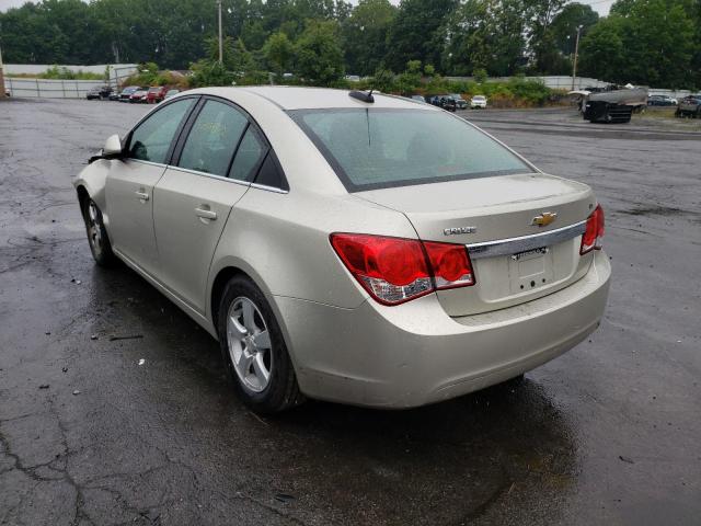 1G1PE5SBXG7162823 - 2016 CHEVROLET CRUZE BEIGE photo 3