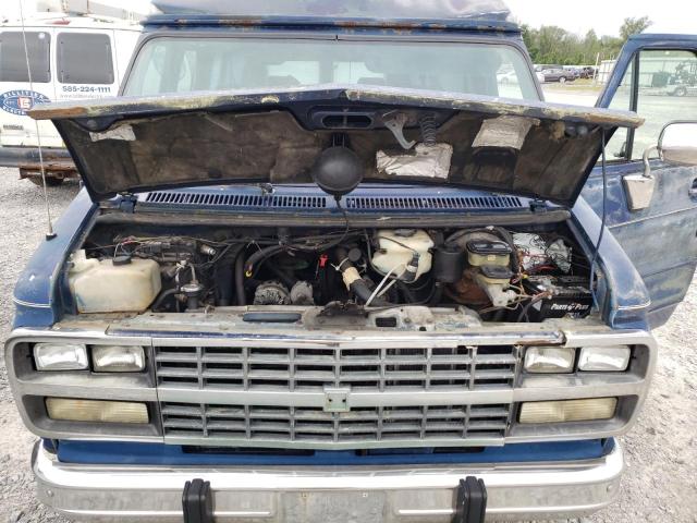 1GBEG25K0RF177508 - 1994 CHEVROLET G20 BLUE photo 7