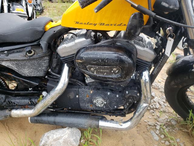 1HD1LC313CC406647 - 2012 HARLEY-DAVIDSON XL1200 FOR YELLOW photo 7