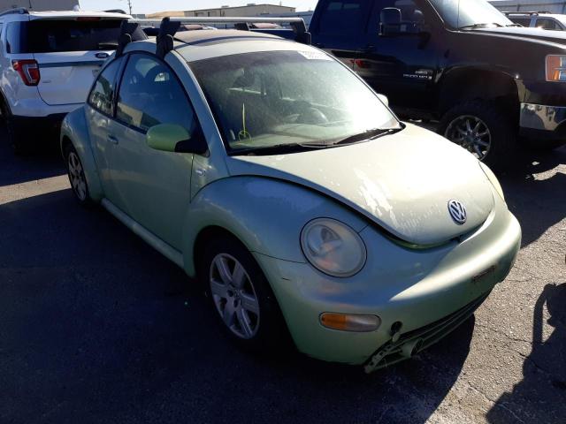 3VWCK21C31M470644 - 2001 VOLKSWAGEN NEW BEETLE GREEN photo 1