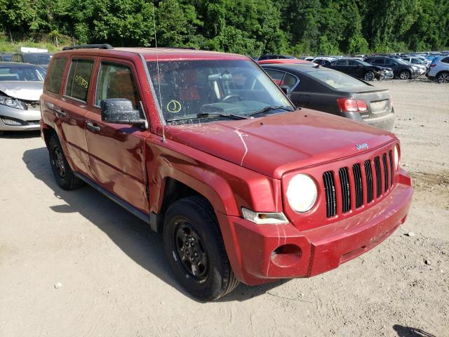 1J8FT28W38D682844 - 2008 JEEP PATRIOT RED photo 1