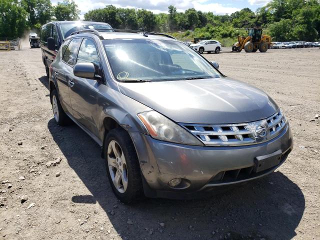 JN8AZ08W25W414201 - 2005 NISSAN MURANO GRAY photo 1