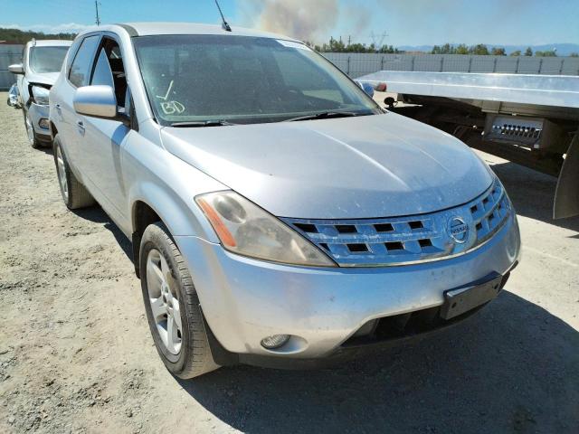 JN8AZ08T23W112944 - 2003 NISSAN MURANO SILVER photo 1