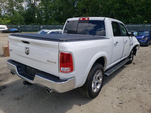 1C6RR7NT9JS217746 - 2018 RAM 1500 LARAM WHITE photo 4