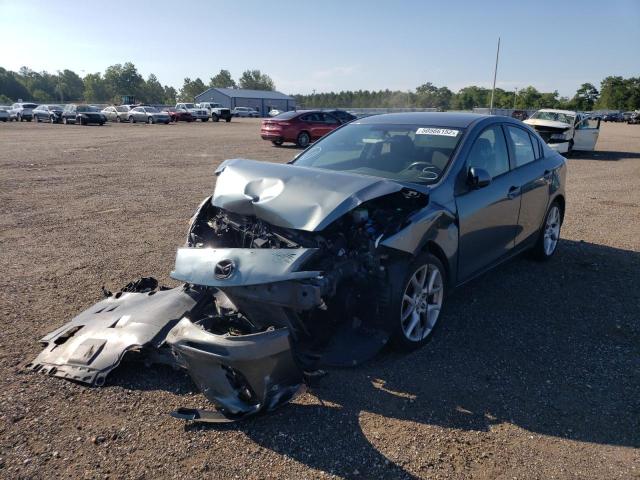 JM1BL1V87C1651175 - 2012 MAZDA 3 I GRAY photo 2