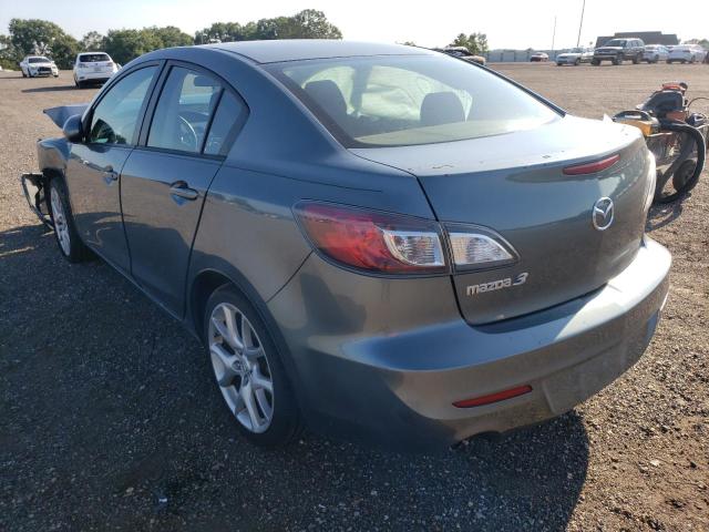 JM1BL1V87C1651175 - 2012 MAZDA 3 I GRAY photo 3