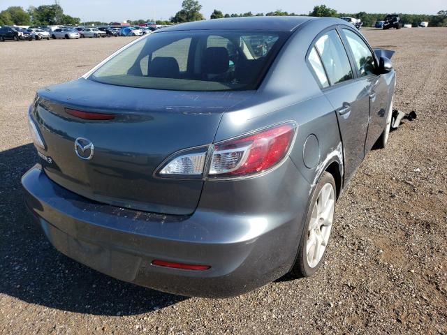 JM1BL1V87C1651175 - 2012 MAZDA 3 I GRAY photo 4