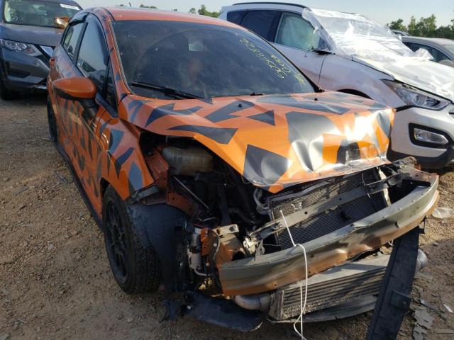 3FADP4GX4JM132402 - 2018 FORD FIESTA ST ORANGE photo 9