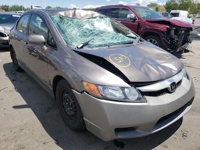 2HGFA1F97BH519680 - 2011 HONDA CIVIC EXL Qəhvəyi foto 1